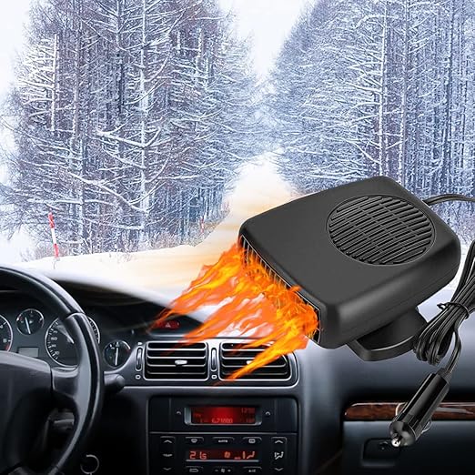 200W Car Fan Heater,2 in 1 Heating & Cooling Fan Portable