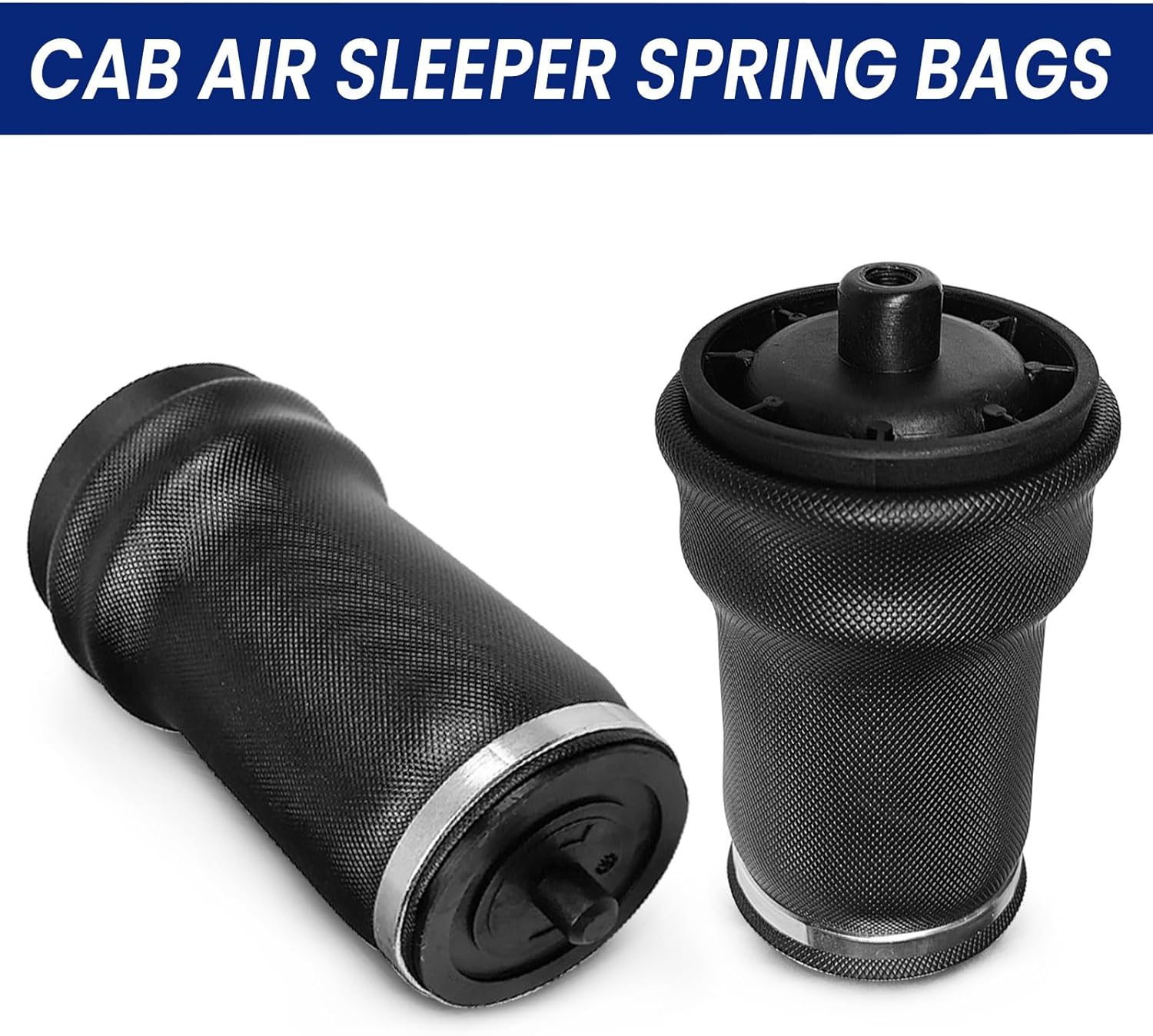 2pcs Cab Sleeper Air Spring Bag Compatible with Freightliner FLD (1988 & LATER) OEM Number Replace W02-358-7087, 1S5-040, GYR1S5040, SC29-W087, AS7087, HDV7087, HD7087