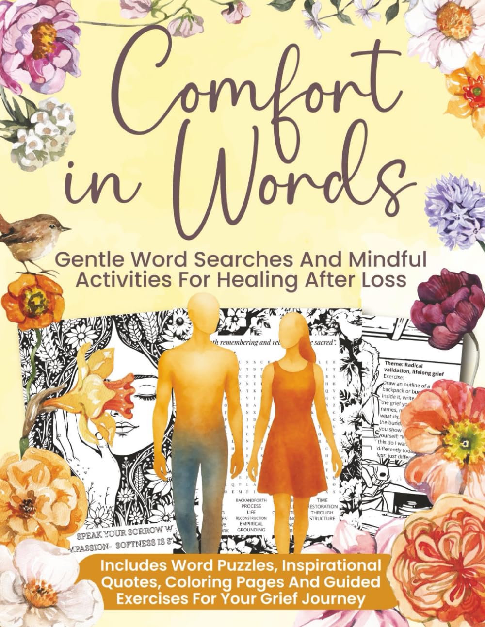 Comfort In Words: Gentle Word Searches And Mindful Activities For Healing After Loss (The Better Quiet Collection)