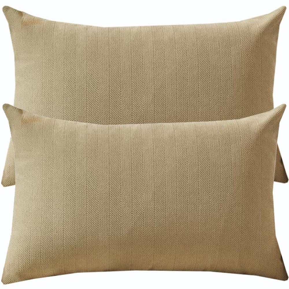 Swj-Swjssb Matcha Green Pillow Cases 50X70 Cm Extra Large Cushion Covers 40X60, 30 X 70,30X50,30X60 Cm Chenille Pillow Cover With Zipper Decorative Pillowcases For Pillows Sofa Bed Couch(,50X70 Cm Set Of 2)