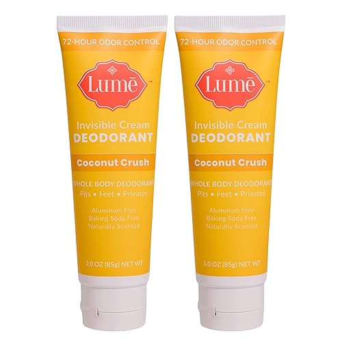 Miniatura 42 de Lume - Desodorante natural - Axilas y partes privadas – Sin aluminio ni bicarbonato de sodio, hipoalergénico y seguro para pieles sensibles – Pomo