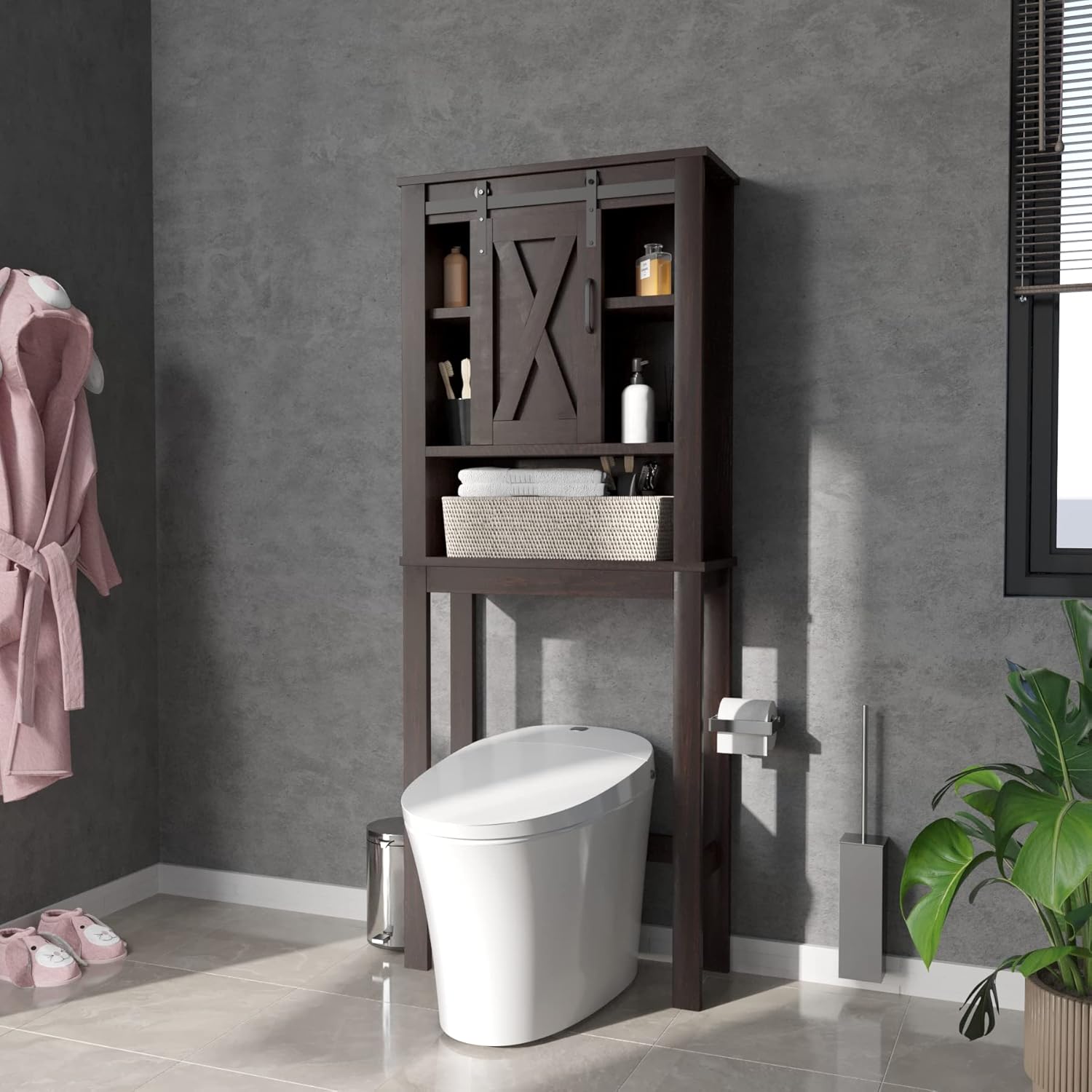 Gitua Farmhouse Over The Toilet Storage, Bathroom