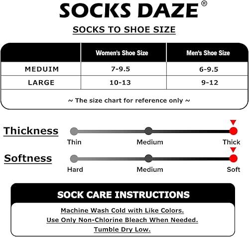 Miniatura 2 de Socks Daze Paquete de 12 calcetines térmicos cálidos de invierno para hombre para mujer, calcetines gruesos con aislamiento térmico para senderismo,