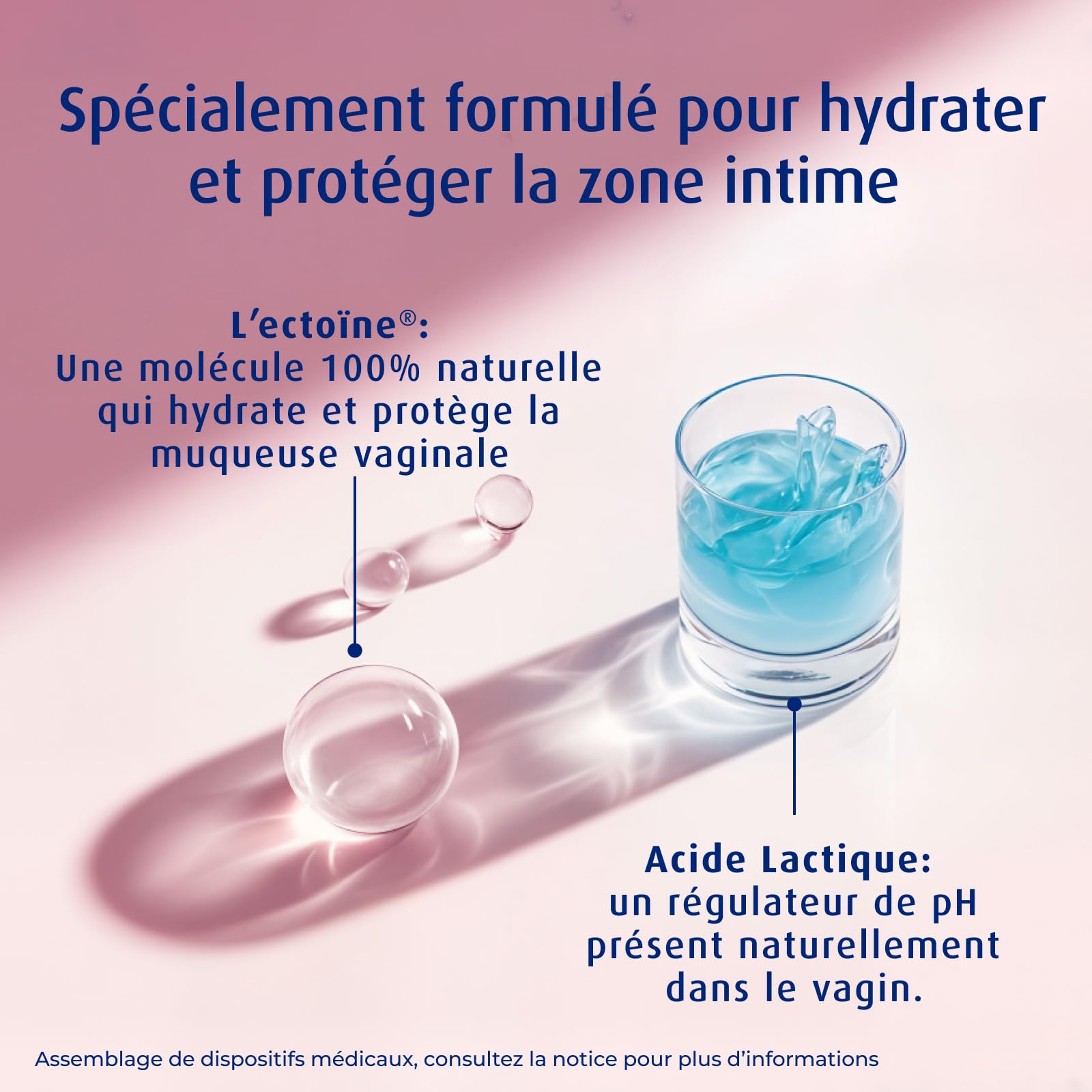 Hydralin Confort Vaginal Gel Intime Femme - Hydratant, Apaisant -Protection flore Intime - Soulage Sécheresse Vaginale, Brûlures et Démangeaisons - Avec Applicateur Hygiénique - Sans Hormones - 2x30ml
