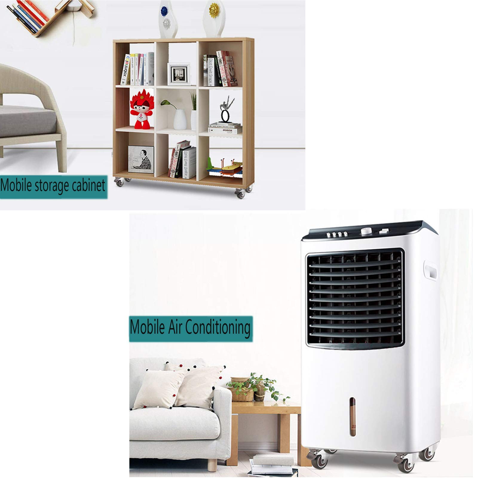 Ruote girevoli da 1,5 Pollici, Ruote per mobili, Senza Freno, in Acciaio Inox 304, con Filettatura M8/M10, Dadi di Fissaggio, Ruote per mobili, Carrello per Baule, capacità di carico 90 kg,