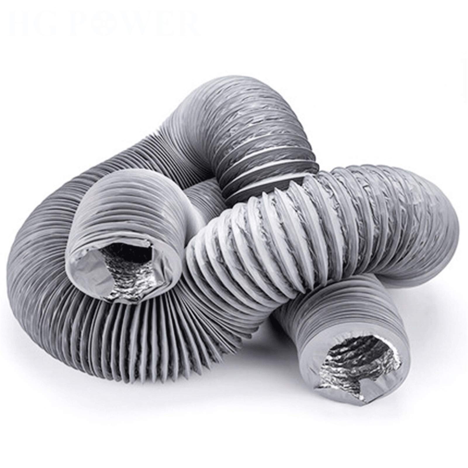 Buy WAYYQX Exhaust Hose Air Conditioner Hose 5m Aluminium Air Duct Hose