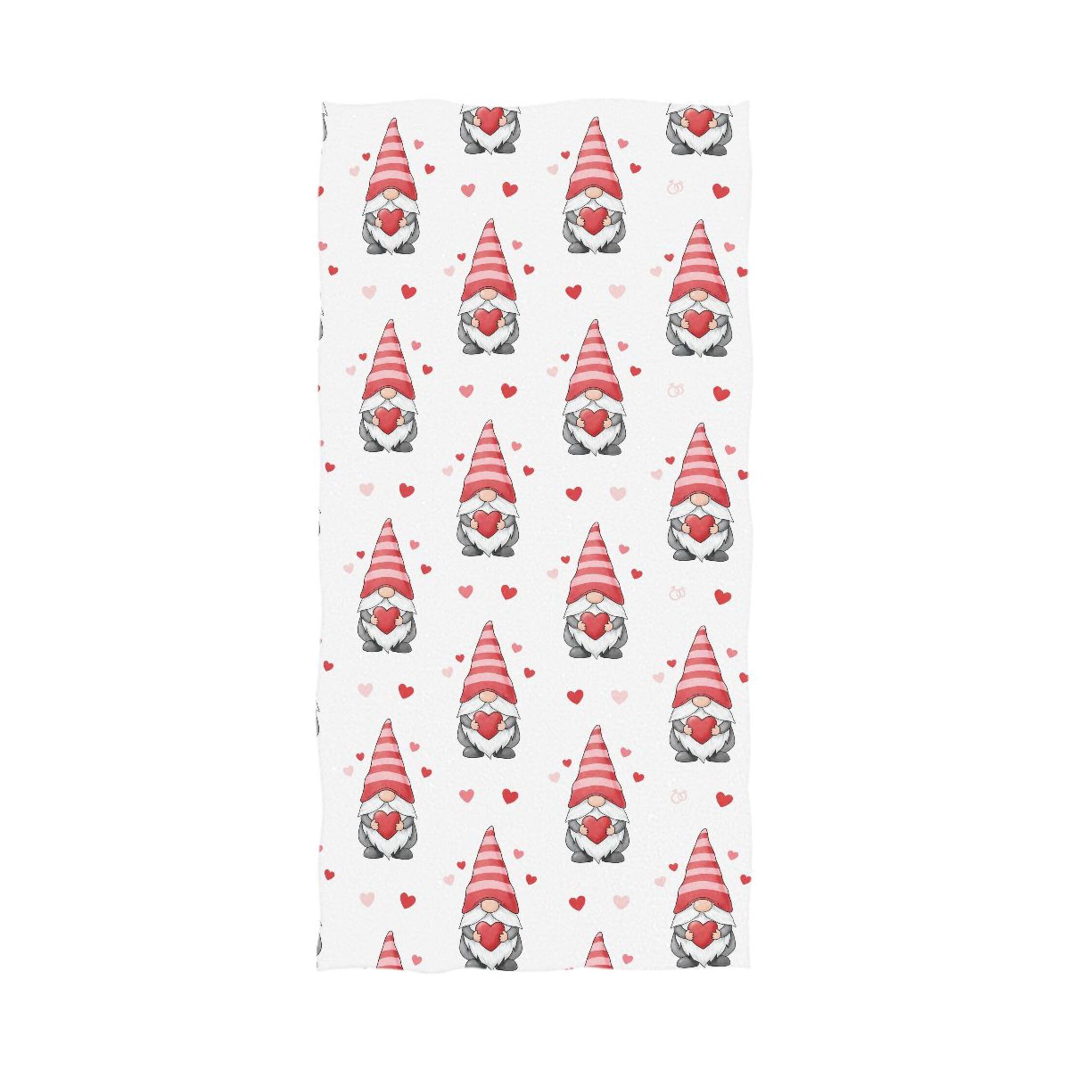 Kutsu Gnomes Bath Towel, Highly Absorbent Cotton Soft Bath Hand Towel for Bathroom Kitchen Hotel Spa, 64 x 32 In