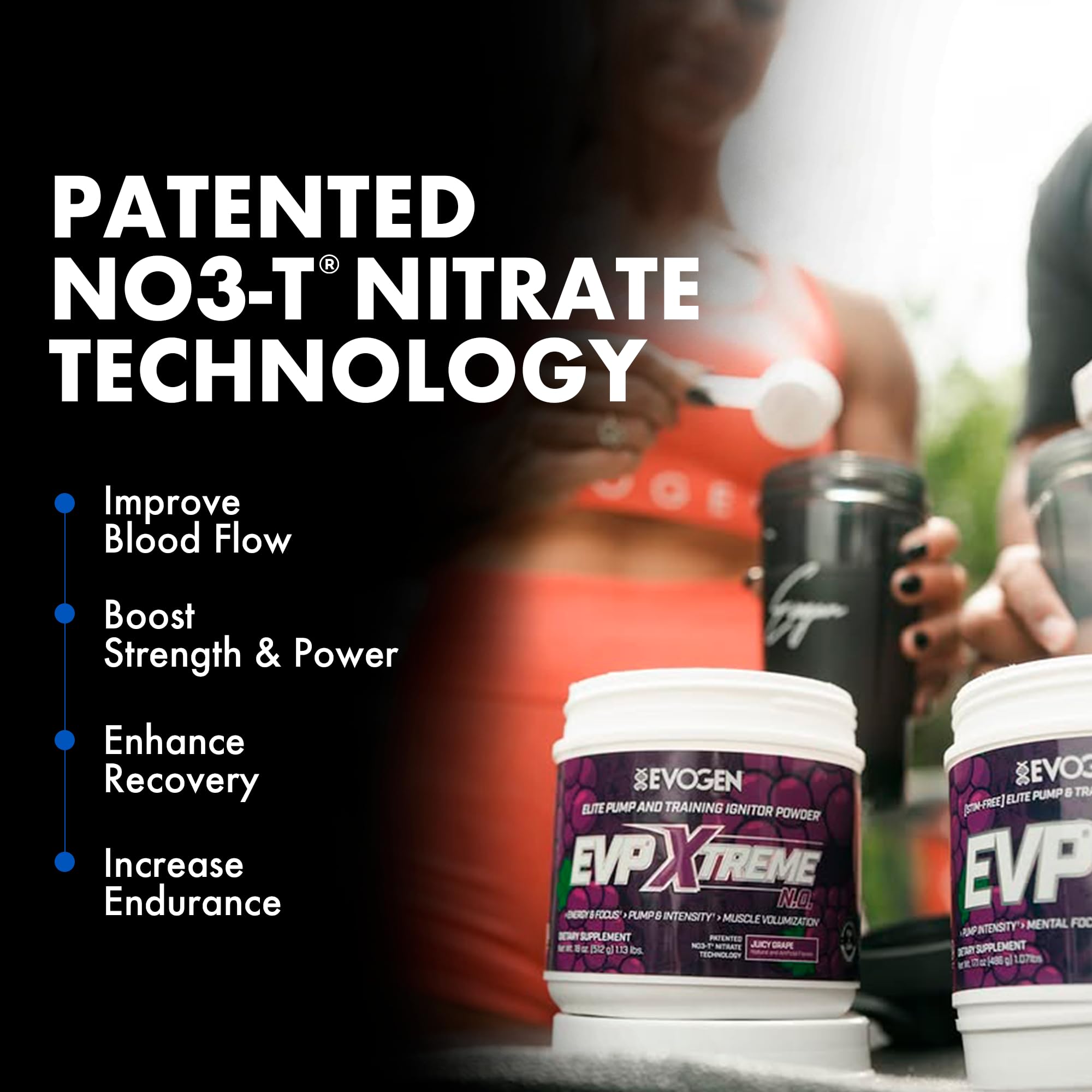 Evogen EVP Xtreme NO Pre-Workout Powder | Juicy Grape | 40 Servings — Amazon image 3