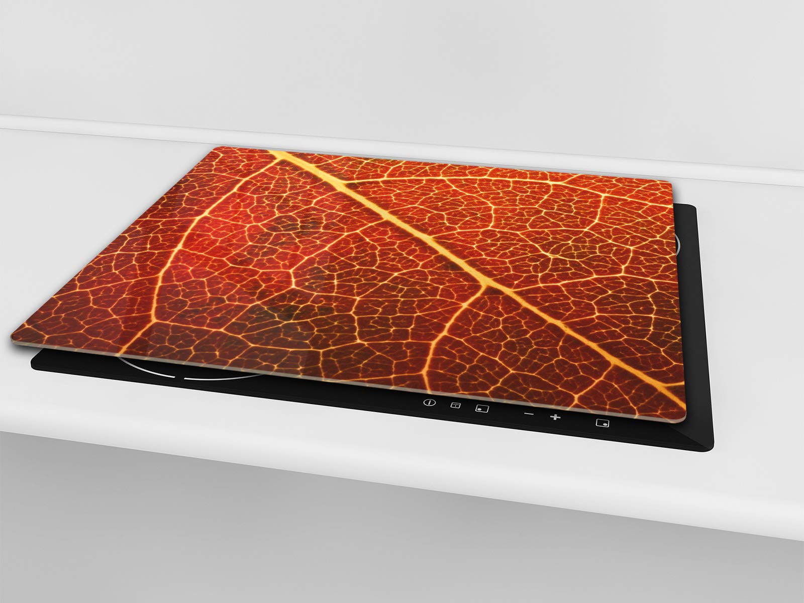 Tempered GLASS Kitchen Board – Impact & Scratch Proof Glass Cutting Board; MEASURES: SINGLE: 60 x 52 cm (23,62” x 20,47”); DOUBLE: 30 x 52 cm (11,81” x 20,47”); D10A Textures Series A