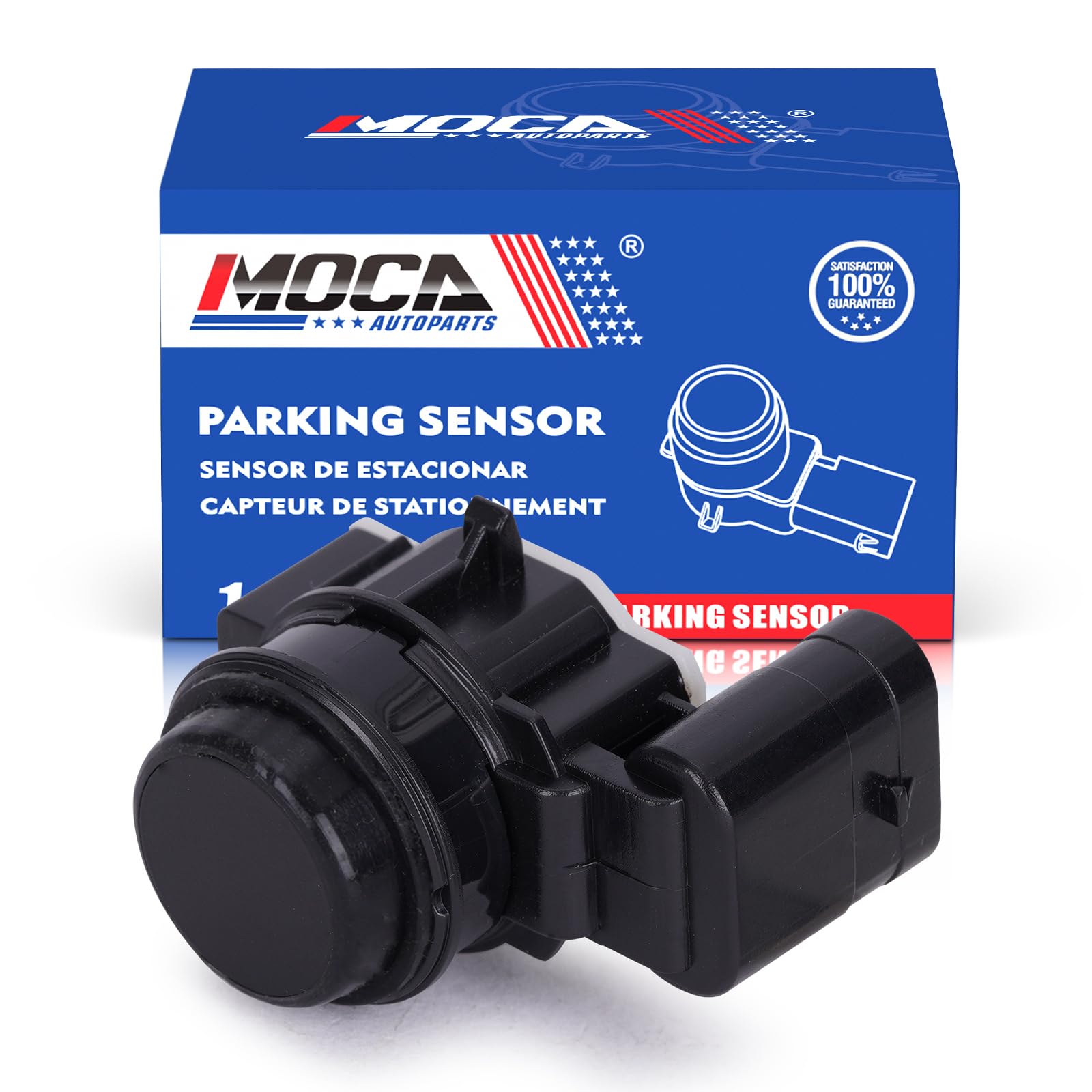 MOCA Reverse Backup Parking Assist Sensor fits 2018-2023 for Dodge Durango All Front Outer, 2014-2018 for Jeep Cherokee All Front Outer, 2021-2023 for Jeep Grand Cherokee All Front Inner