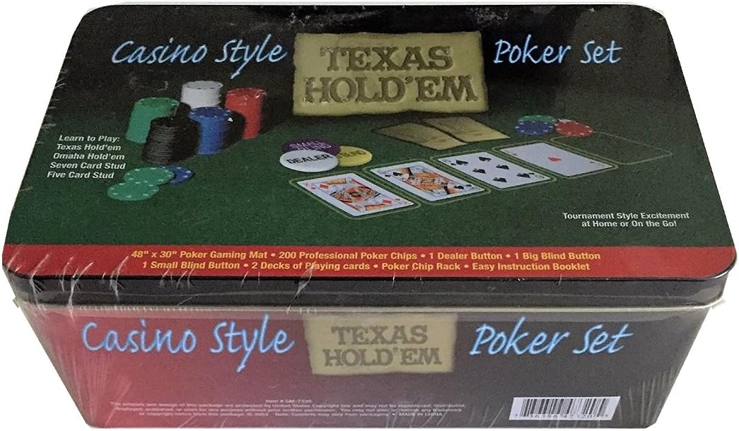 Casino Style Texas Hold'em Poker Set