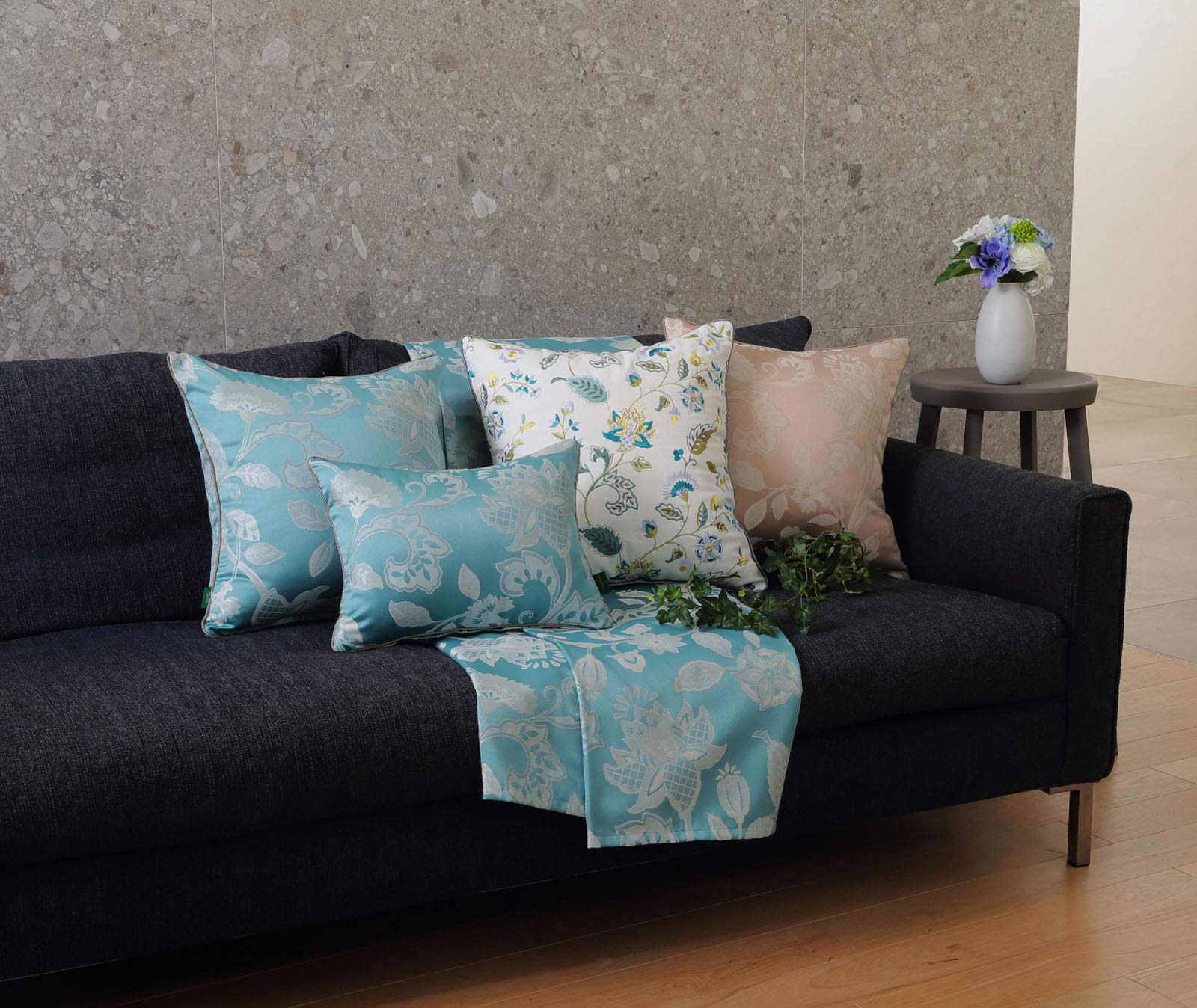 Amazon.co.jp: 川島織物セルコン MINTON ミントン ピロークッション