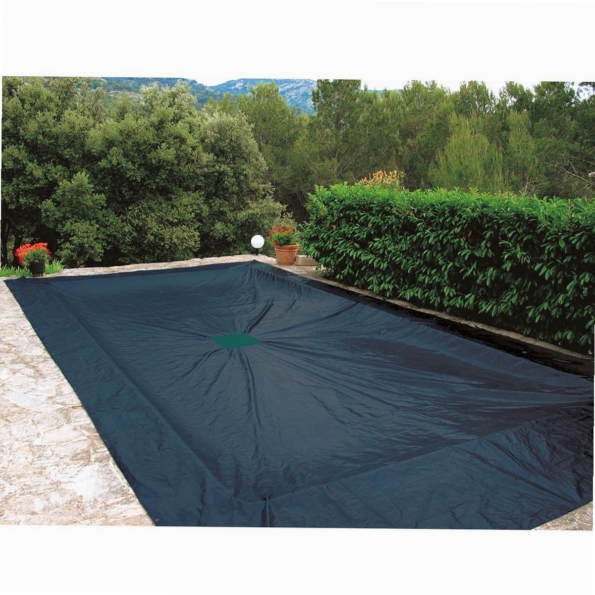 Provence Outillage 07427 Okrycie do Basenu, Niebieski, 6 x 10 m