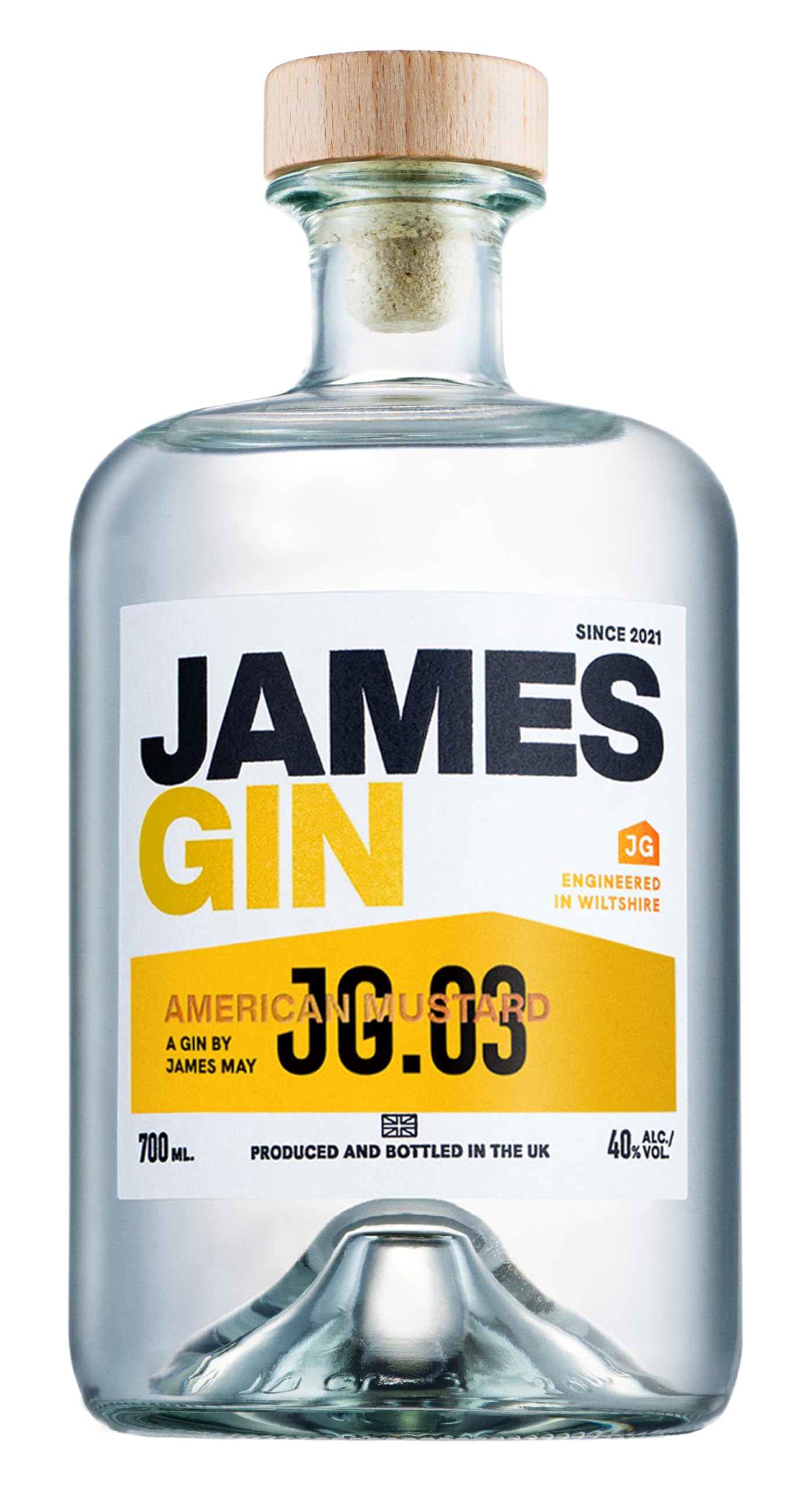 JAMES MAY'S American Mustard Gin | 70cl 40%