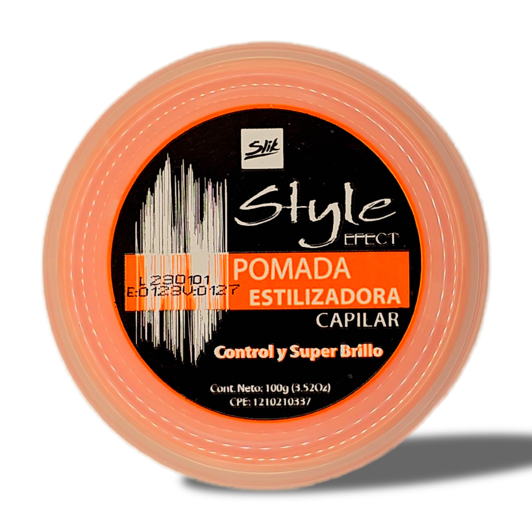 SLIK Hair Styling Pomade 100g / 3.5oz - Strong Frizz Control, Wet Hair Effect, Fruity Smell, Easy Wash Out for Men Women, Teens, and Kids
