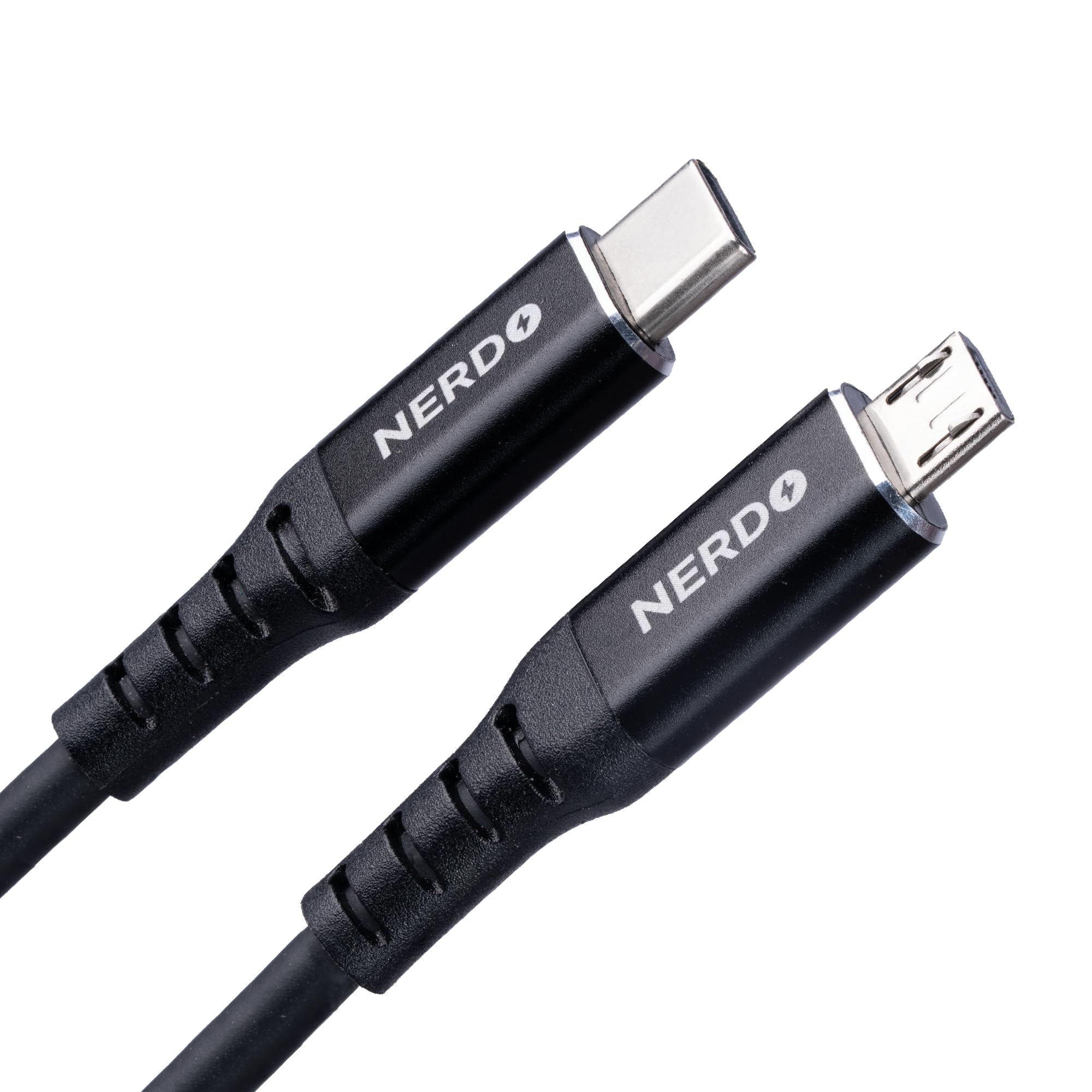 Nerdo Micro USB to USB Type C Cable 480Mbps 2M 6.6 Ft Fast Charging Cable for Android Phones, Tablets, Wireless Chargers, DSLR Cameras, Power Banks, Headsets, Drones (Black) (2M) (B0D7S95GB3) Amazon Price History, Amazon Price Tracker
