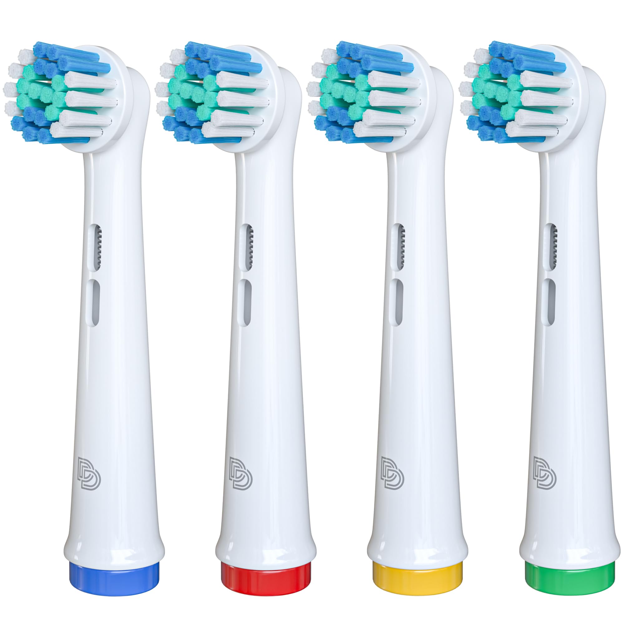 Compatible con Recambios de Cepillos Oral-B, Pack de 4 Cabezales - Defensa Avanzada contra la Placa, Compatible con Oral-B Certificado ClimatePartner