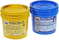 Vista 7 de Smooth-On Dragon Skin 30 Molde y Efectos Especiales Goma de Silicona Platinum Cure - Unidad de prueba