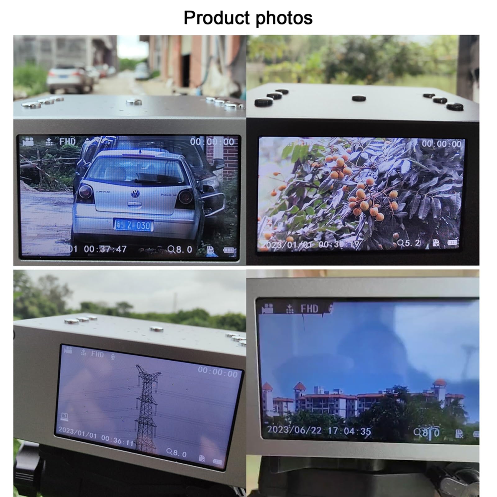 Noktowizor, 4K IPS cyfrowe noktowizory na podczerwień 600M oglądanie w pełnej ciemności dzień noc 8X zoom cyfrowy robienie zdjęć kamera do nagrywania wideo