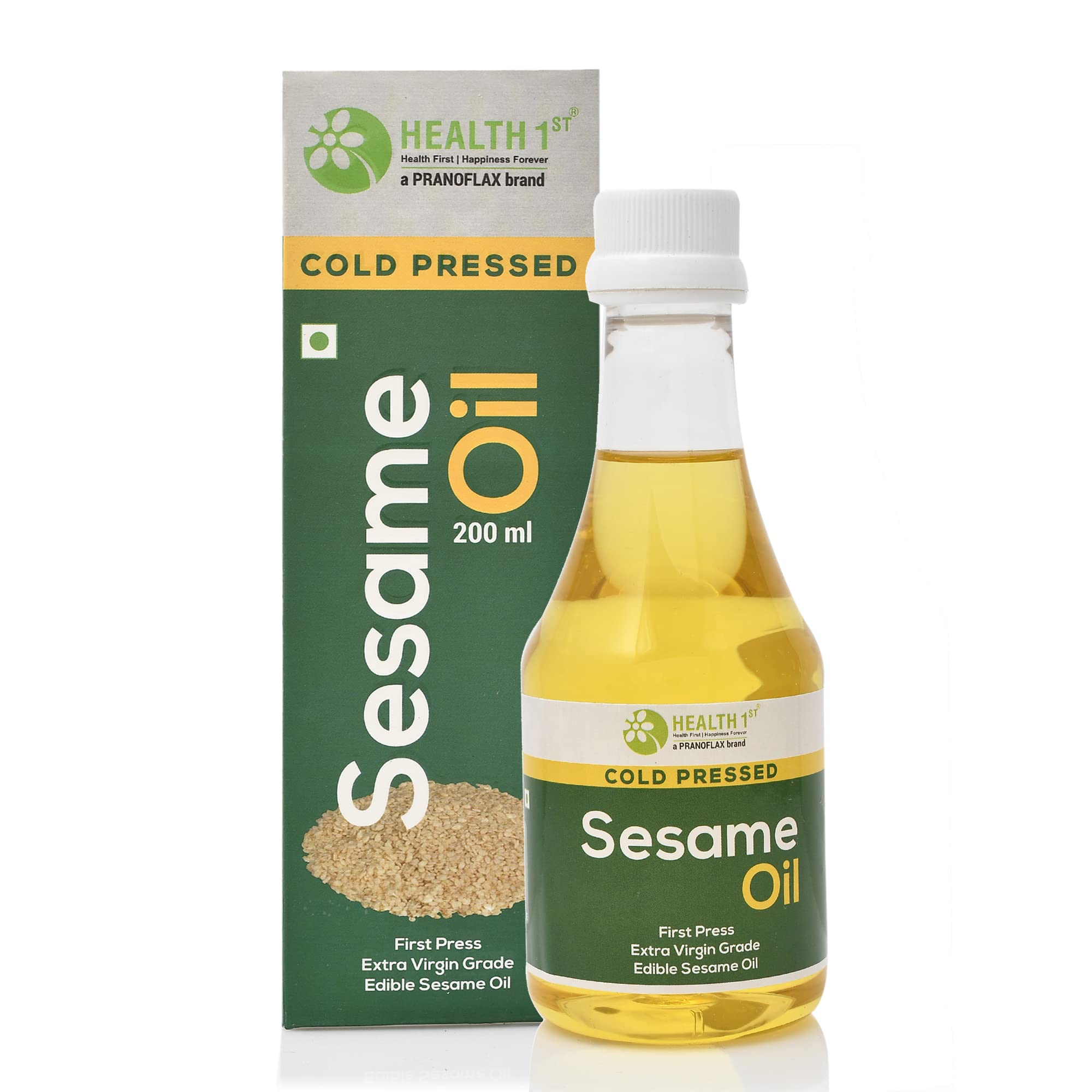 HEALTH 1st Cold Pressed Sesame Oil, 200 ml (B07PQCN3HB) Amazon Price History, Amazon Price Tracker