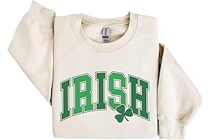 Green Irish Clover Sweatshirt | Express Your Luck on St. Patrick's Day!