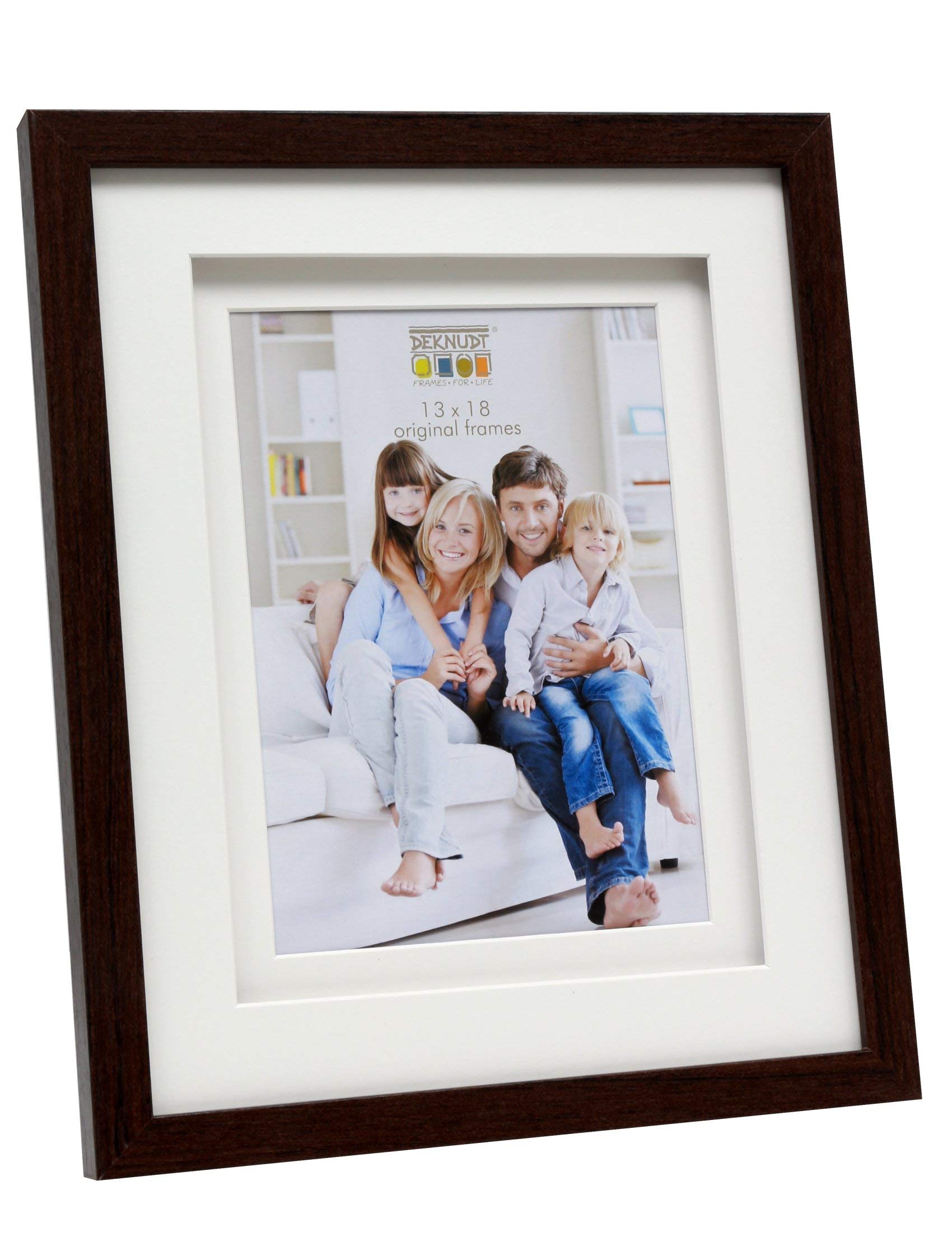 Deknudt Frames S65KQ1 13x18 Photoframe brown wood