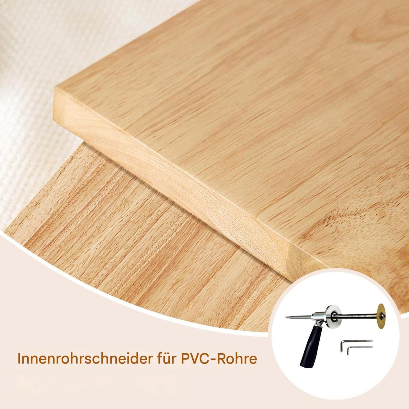 Interior PVC para taladro herramienta de corte de tuberías