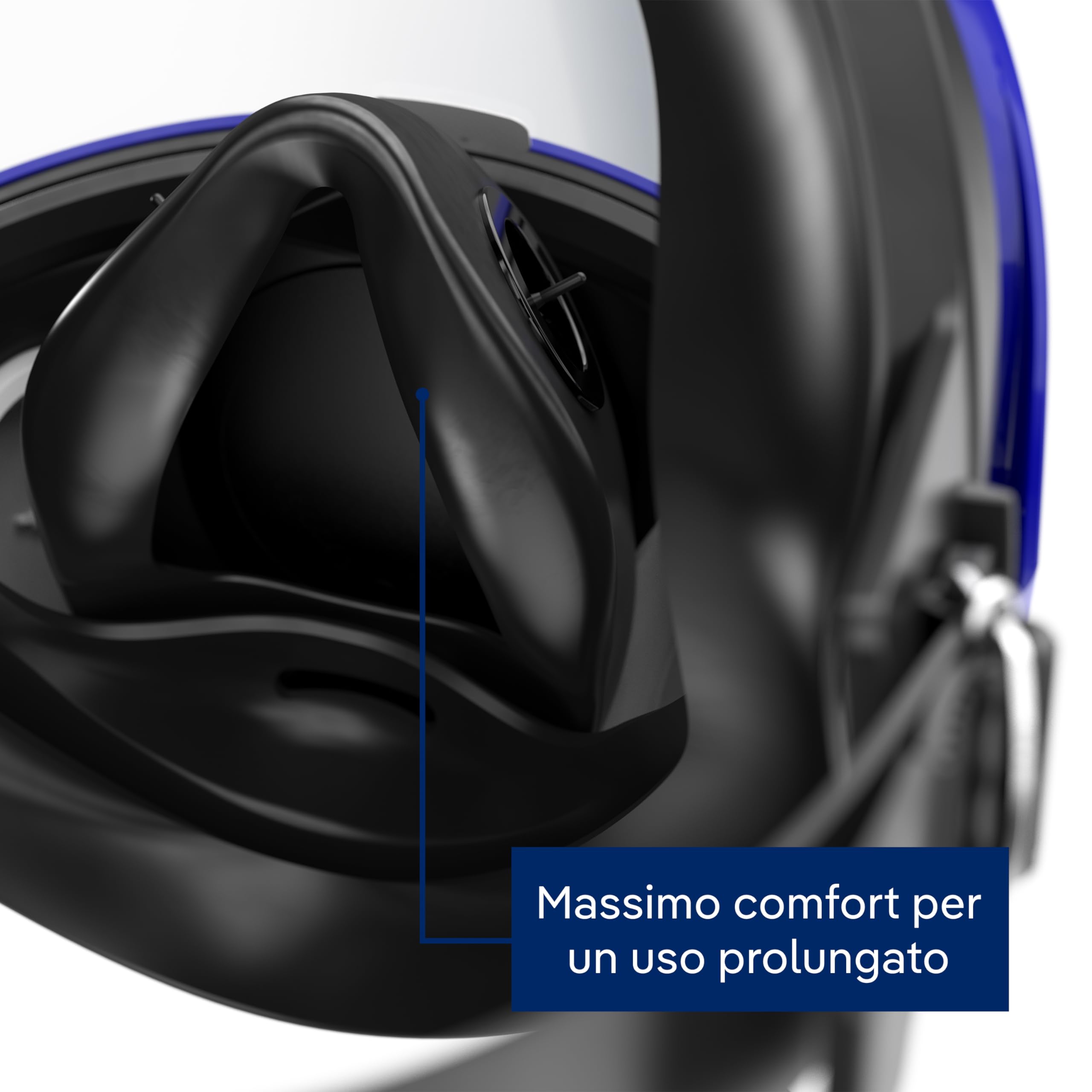 Dräger X-plore 6300 Maschera integrale di protezione completa con filtro A2B2E2K2 HG P3 R D filettatura Rd40, maschera antigas per lavori chimici e costruzione