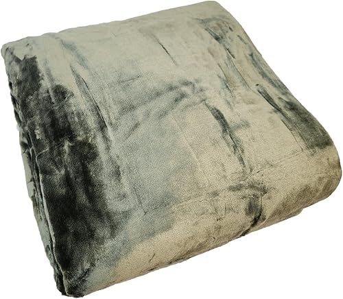 Miniatura 3 de SOLARON - Manta tamaño Queen de 430 GSM extra grande para otoño, invierno, primavera, todas las estaciones, acogedora, cálida, suave, peso medio,