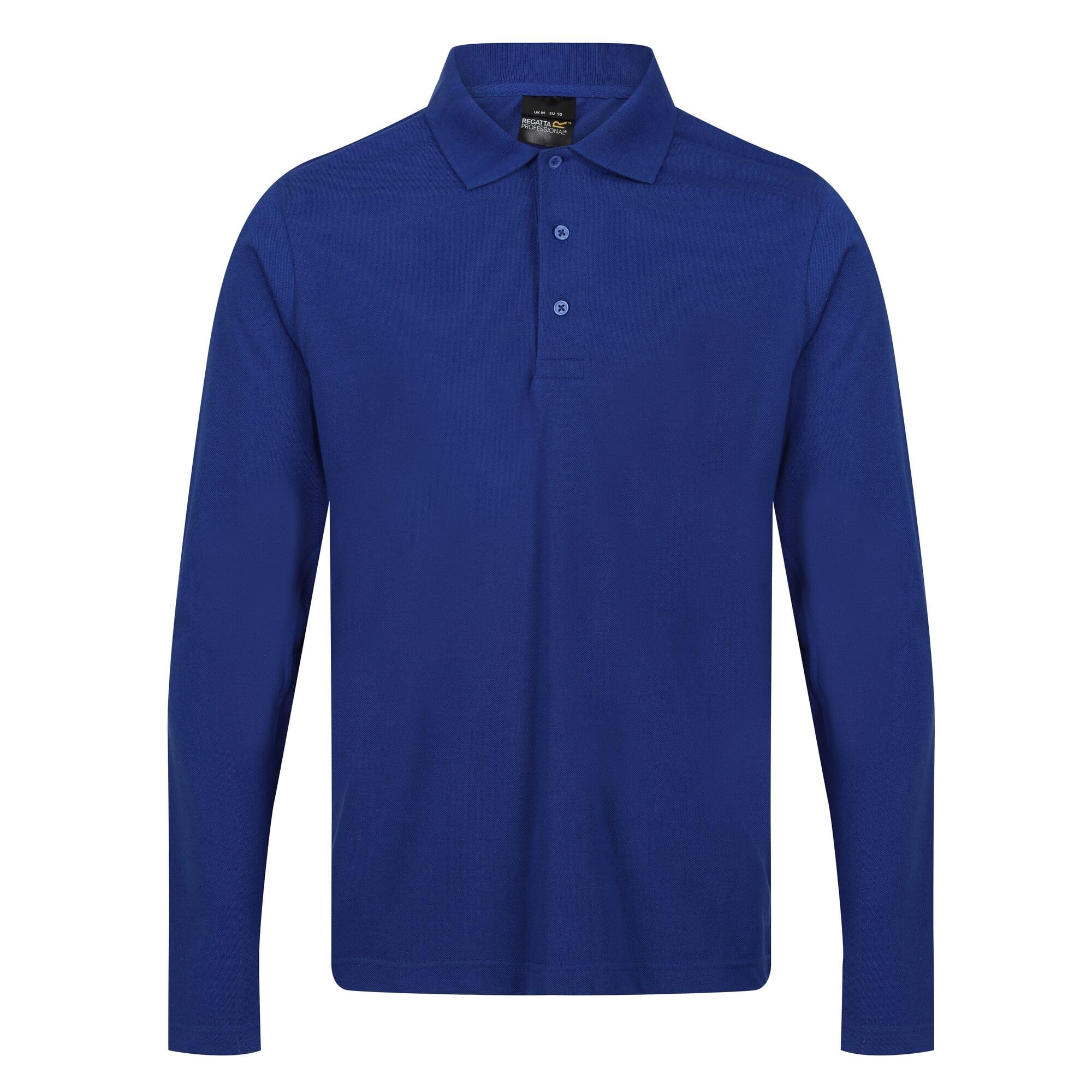 Regatta Professional Mens Pro 65/35 Classic Long Sleeve Polo Shirt - Perfect for Workwear or Casual