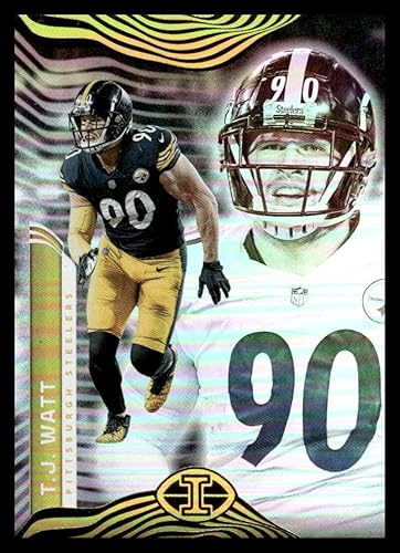 2022 Panini Illusions #85 T.J. Watt Pittsburgh Steelers NFL Football Trading Card