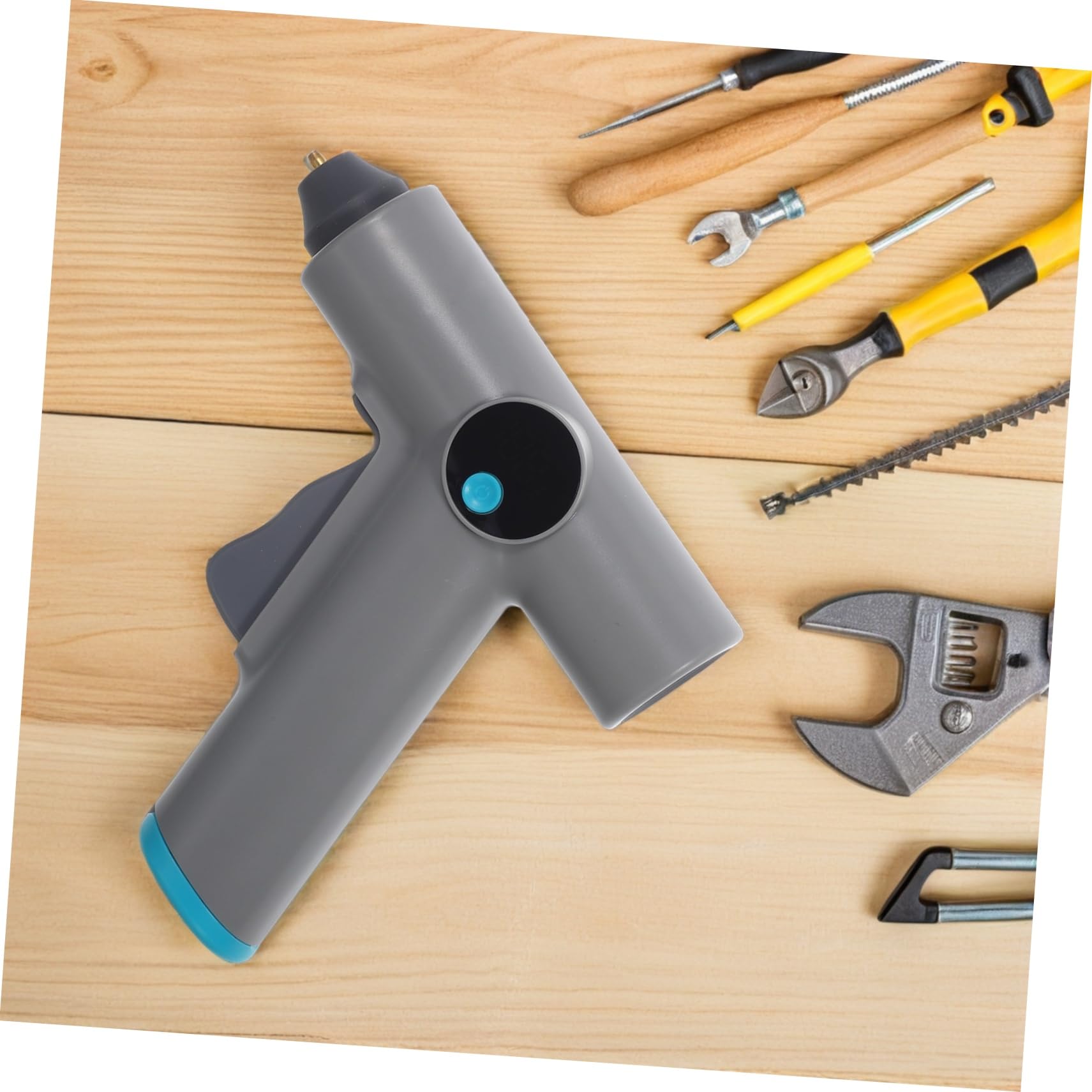 ULTECHNOVO Pistolet à Colle Thermofusible sans Fil avec Bâtons de Colle Contrôle Numérique Température Batterie Rechargeable pour Loisirs Créatifs et Réparations