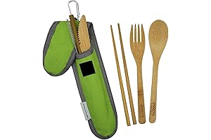Portable Bamboo Utensil Set: Your Eco-Friendly Travel Companion