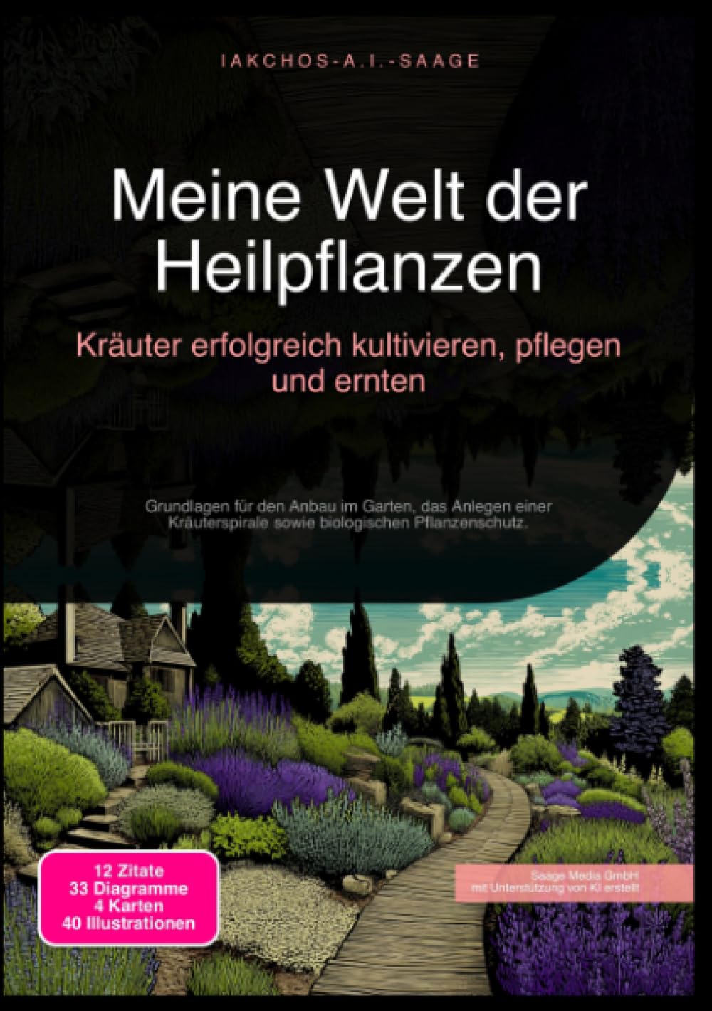 Meine Welt der Heilpflanzen: Kräuter erfolgreich kultivieren, pflegen und ernten: Grundlagen für den Anbau im Garten, das Anlegen einer Kräuterspirale sowie biologischen Pflanzenschutz.