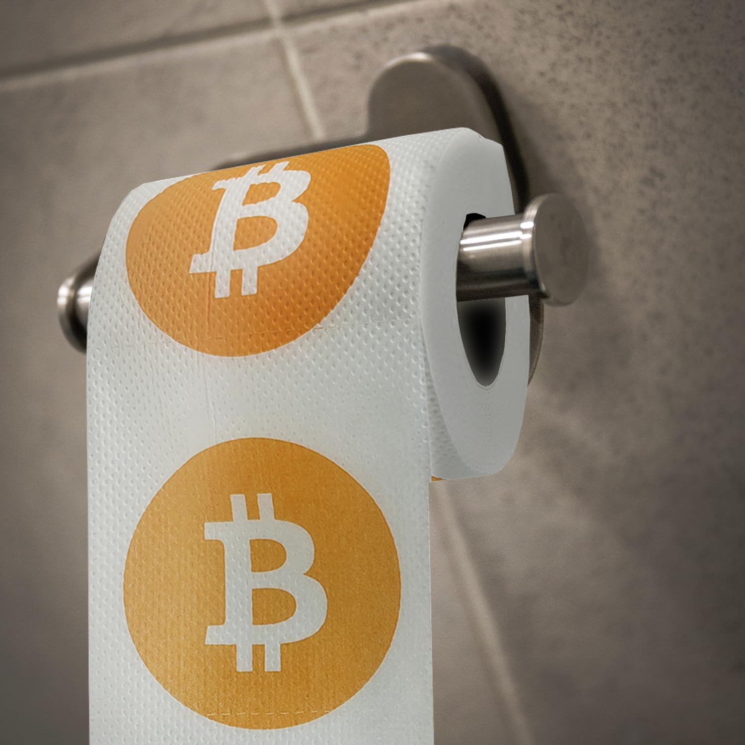 Image secondaire de Papier Toilette Amusant Bitcoin - Cadeau Idéal pour Fans de Crypto