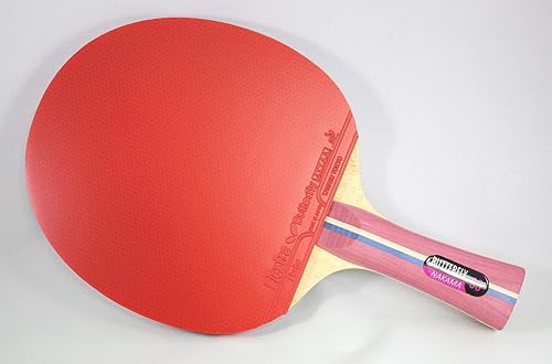 Miniatura 2 de Butterfly Nakama S-3 - Raqueta de tenis de mesa – Pala de ping pong Butterfly profesional aprobada por la ITTF – Caucho Flextra – Paddle de Ping