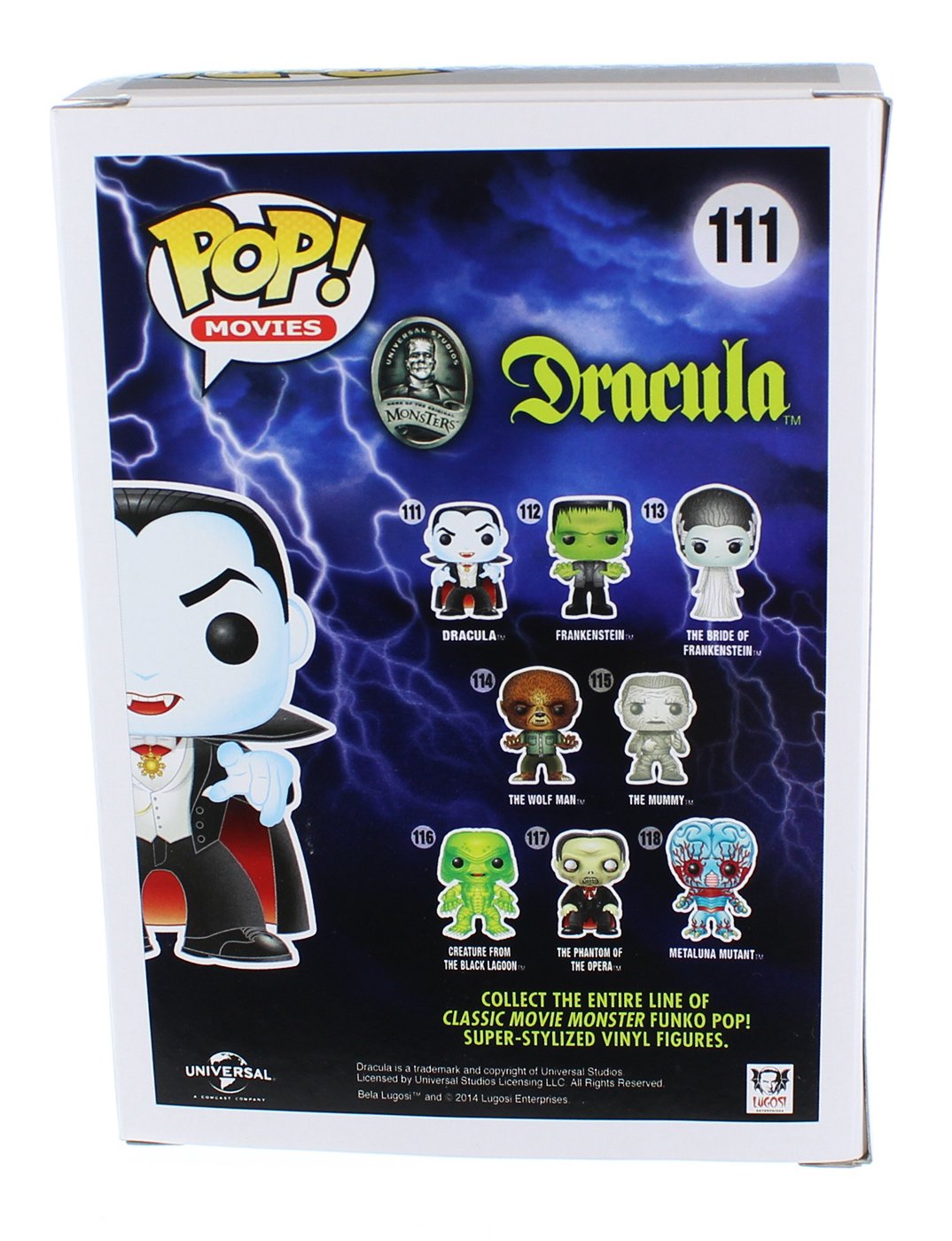 Amazon.com: Funko Pop! Universal Monsters - Dracula Action Figure