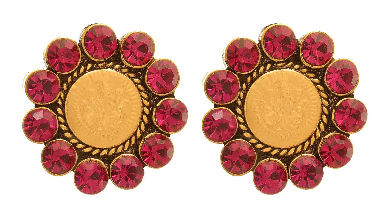 See full amazon price history chart for JFL - Jewellery for Less Traditional Ethnic One Gram Gold Plated Temple Laxmi Goddess Pink Stud Earring for Women & Girls. JFL - Jewellery for Less Traditional Ethnic One Gram Gold Plated Temple Laxmi Goddess Pink Stud Earring for Women & Girls. (B0769WT86S) Amazon Price History, Amazon Price Tracker
