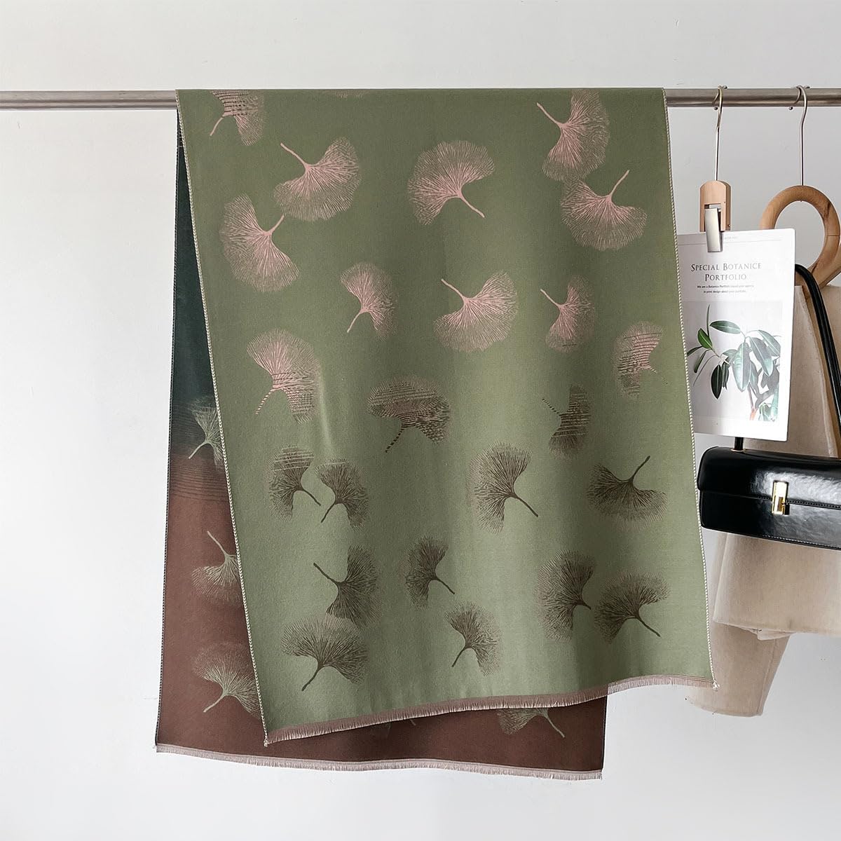 First Choose Women's Blanket Chunky, Pashmina Shawls Wraps Oversized Winter & Fall Warm Scarfs Soft Cashmere Feel for Women - Image 4