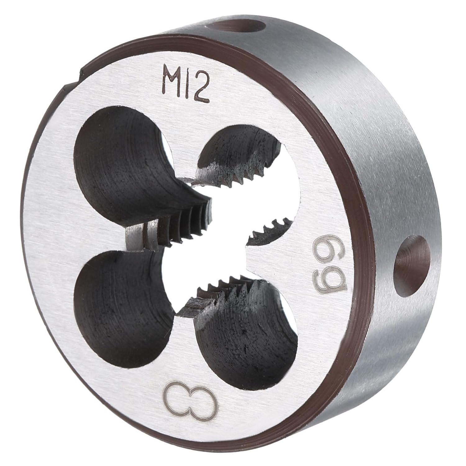 Круглий мітчик QUARKZMAN M12 x 1,75 метрична різьба, правосторонній різьбовий клапан, інструментальна сталь, інструмент для ремонт