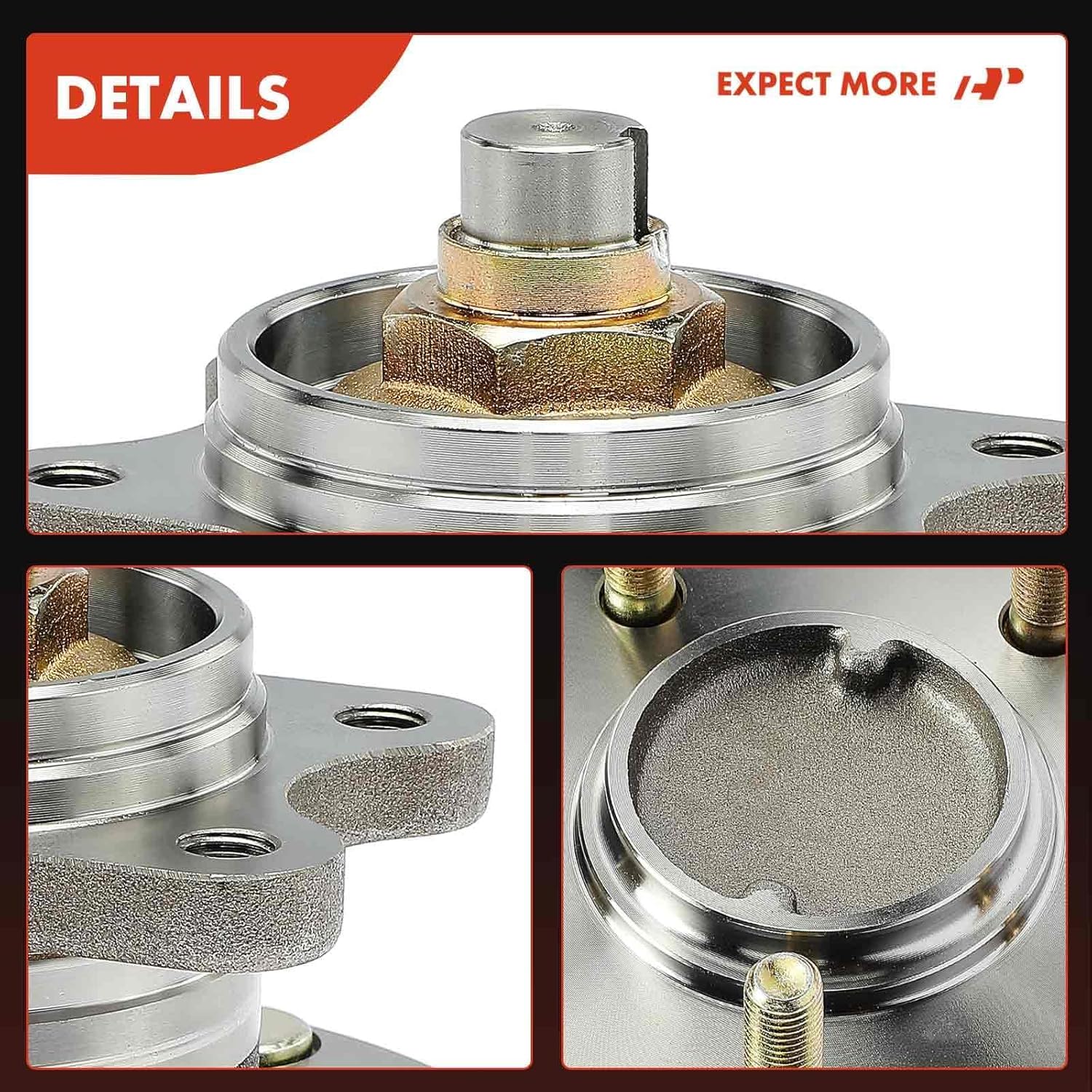 A-Premium Rear Wheel Bearing and Hub Assembly with 5-Lug Compatible with Kia Optima 2006-2008, Magentis 2006-2010 - Image 8