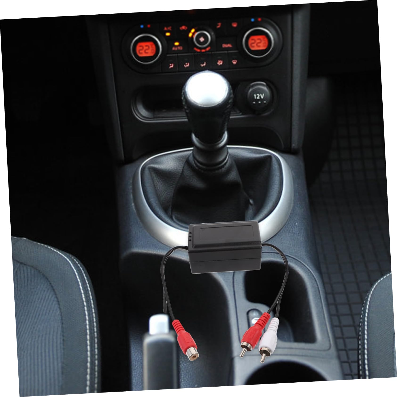 Happyyami 5 Sztuk Filtr Samochodowy Audio Domowy System Stereo Izolator Szumów Wzmacniacz Izolator Szumów Filtr Szumów Tłumik Szumów Izolator Szumów Samochodowego Audio Reduktor Szumów