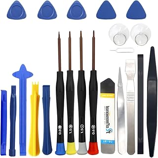 EDu 拆解工具 刮刀工具 刮刀工具套装 拆解刮刀 手机拆解工具 22件套 手机修理套装 S2材质 适用于iPhone/笔记本电脑/平板电脑/智能手机等修理工具