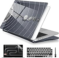 Vista 25 de Batianda Funda para MacBook Pro de 16 pulgadas 2024 M4 2023 2021 versión modelo A3403/A2991 con chip M3 M2 M1 Pro/M1 Max, carcasa rígida de plástico