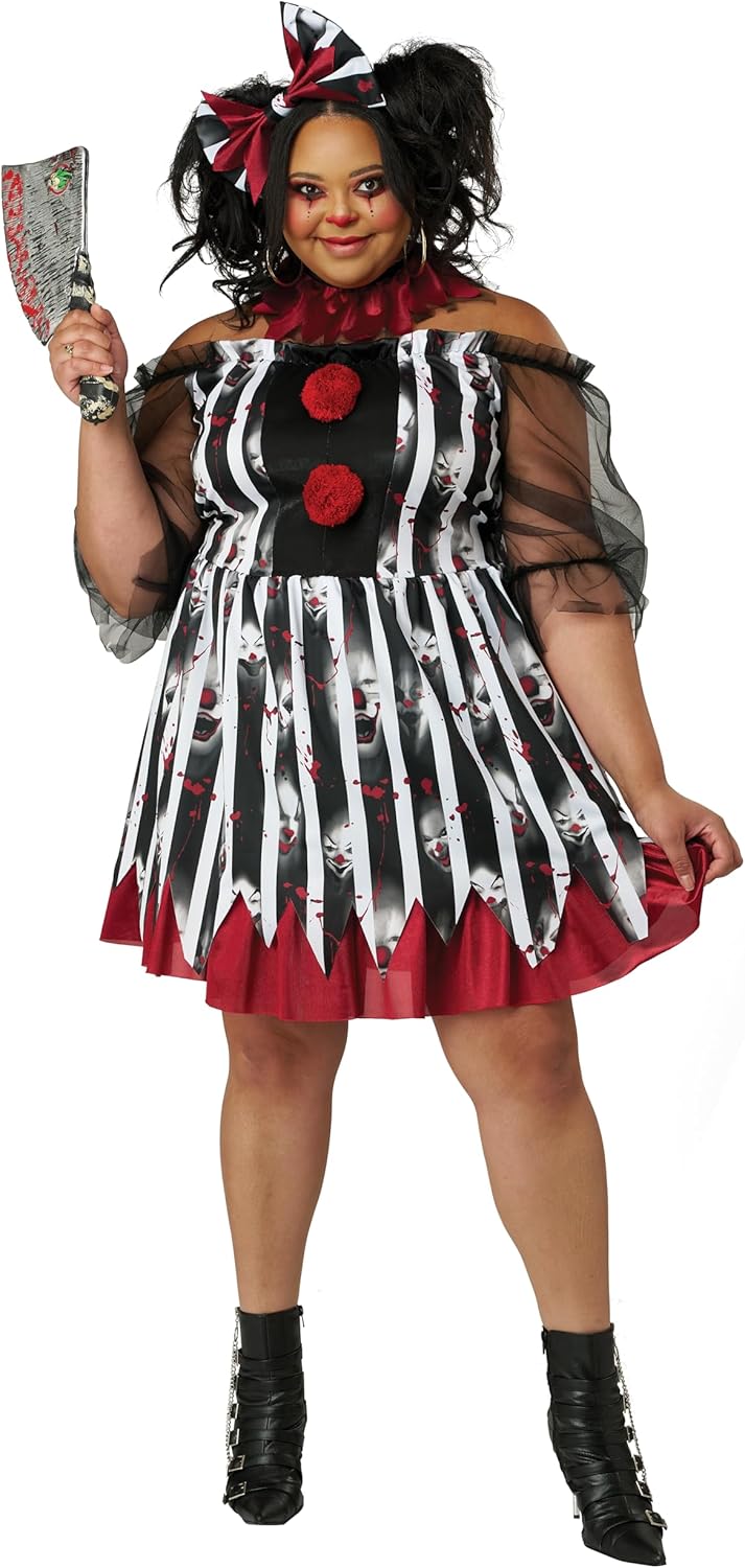 California Costumes, Women's Savage Clown