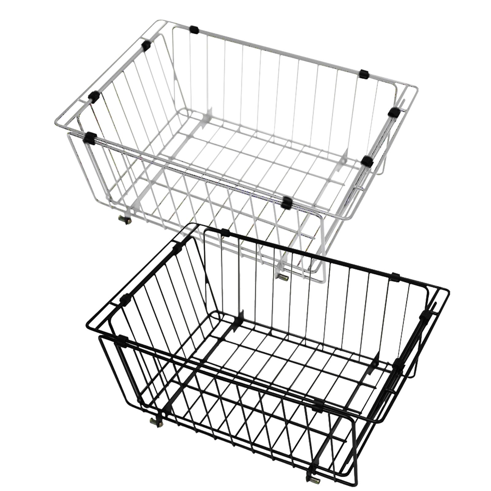 Amazon｜Hobngmuc 折りたたみワイヤーバスケット - ステンレス鋼