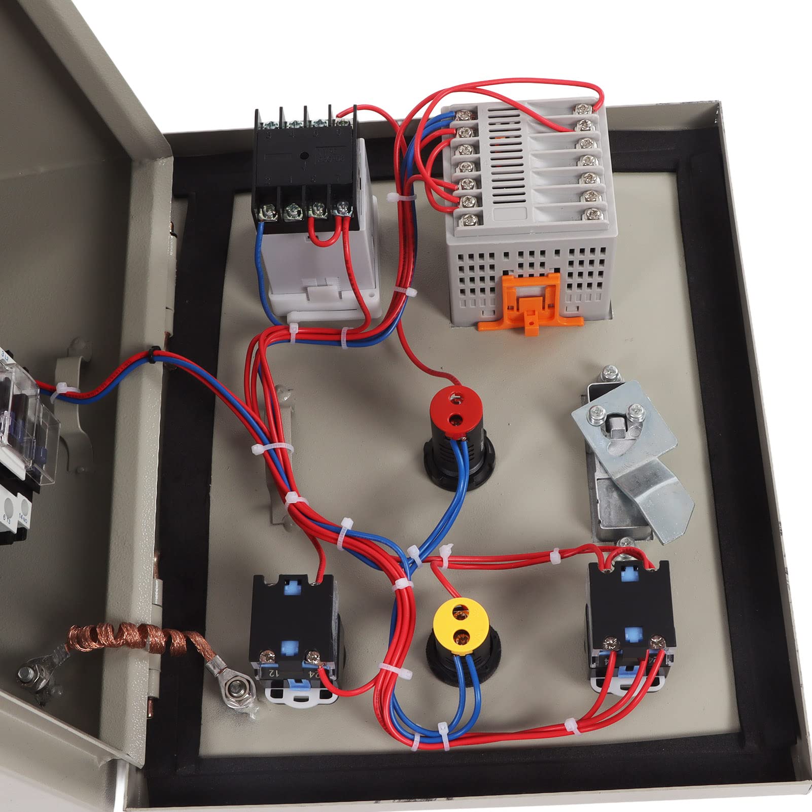 380V AC Triphasé 15KW PID Boîtier de Contrôle de Température Intelligent Régulateur de Température Intelligent avec Thermocouple