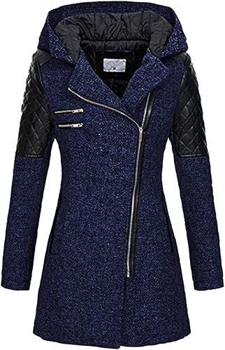 Sudadera con capucha para mujer, abrigos manga larga, chaqueta polar cremallera completa, abrigo, moda invierno