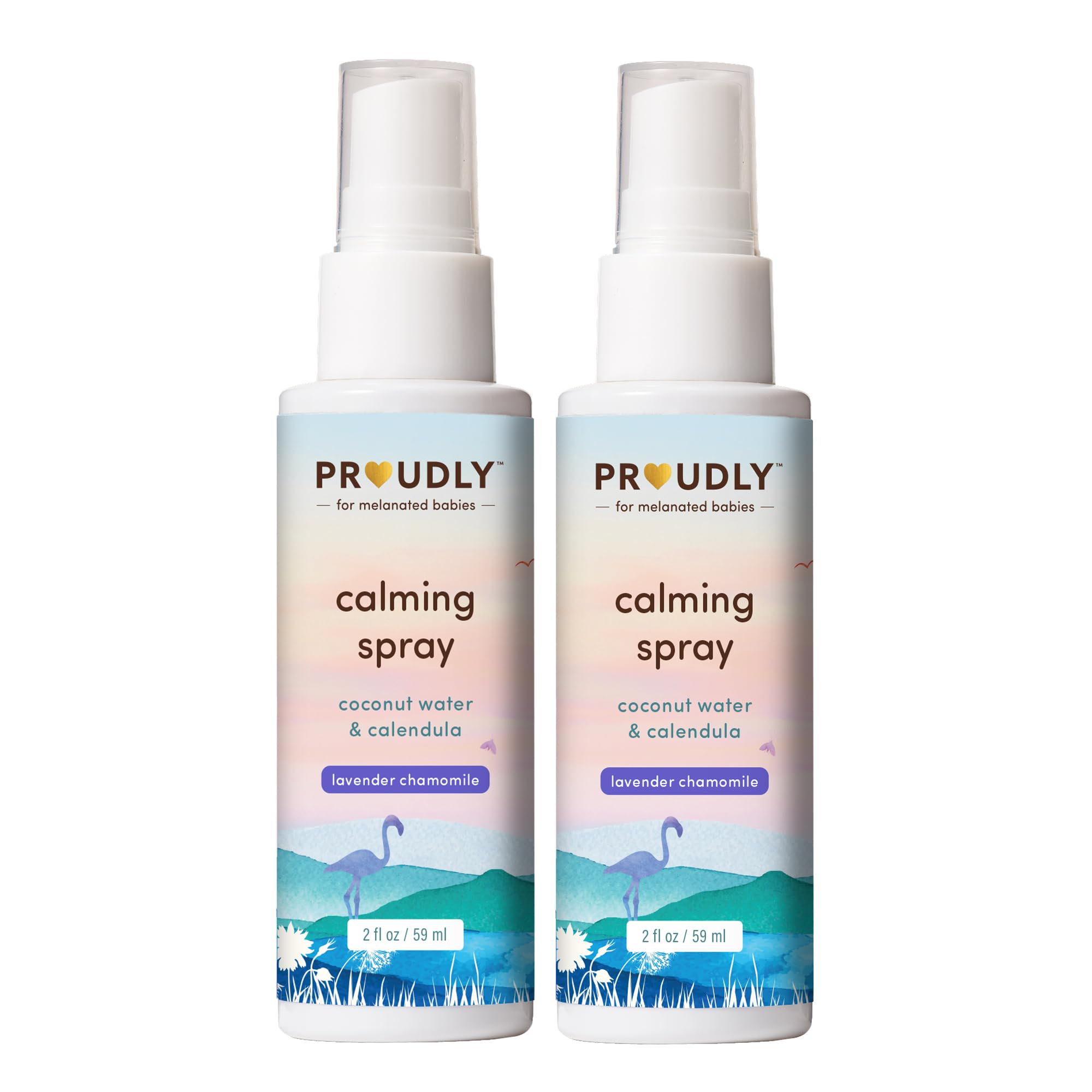 PROUDLY Baby Calming Spray with Lavender & Chamomile Essential Oils — Bedtime Sleep Mist for Newborns, Infants & Toddlers, Room, Linen & Skin Spray,