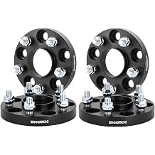 4pc Forged 5x100 Hubcentric Wheel Spacers 15mm with 12x1.5 Studs 54.1mm Hub